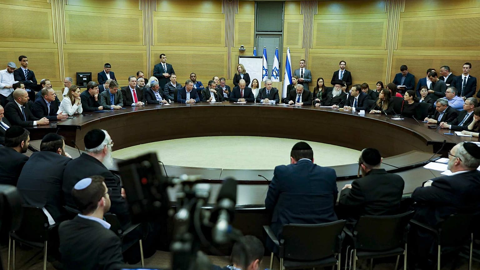 الكنيست (البرلمان) الإسرائيلي، 4 مارس 2020.