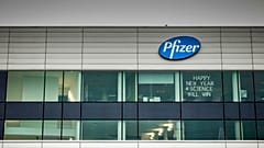 A Pfizer gyára a belgiumi Puursban 