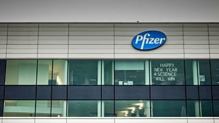 A Pfizer gyára a belgiumi Puursban 