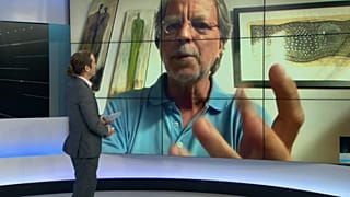 Mia Couto na entrevista à Euronews