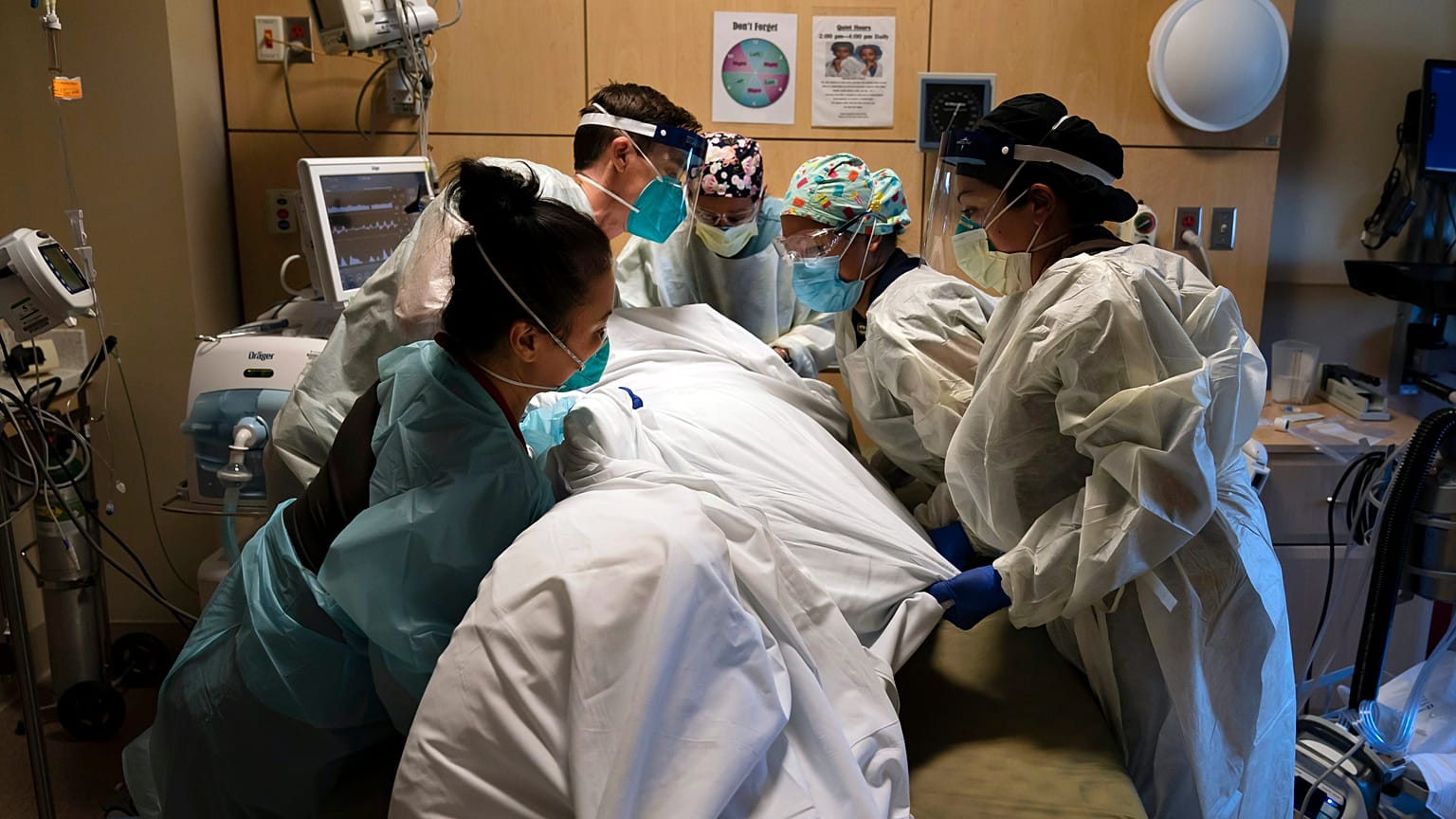 Virus Outbreak US Surge
