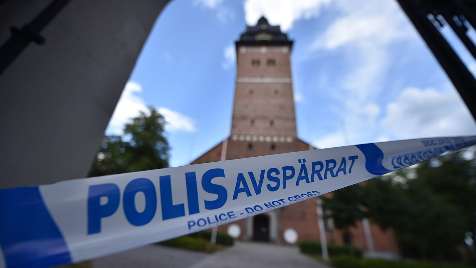 Polizeiabsperrung