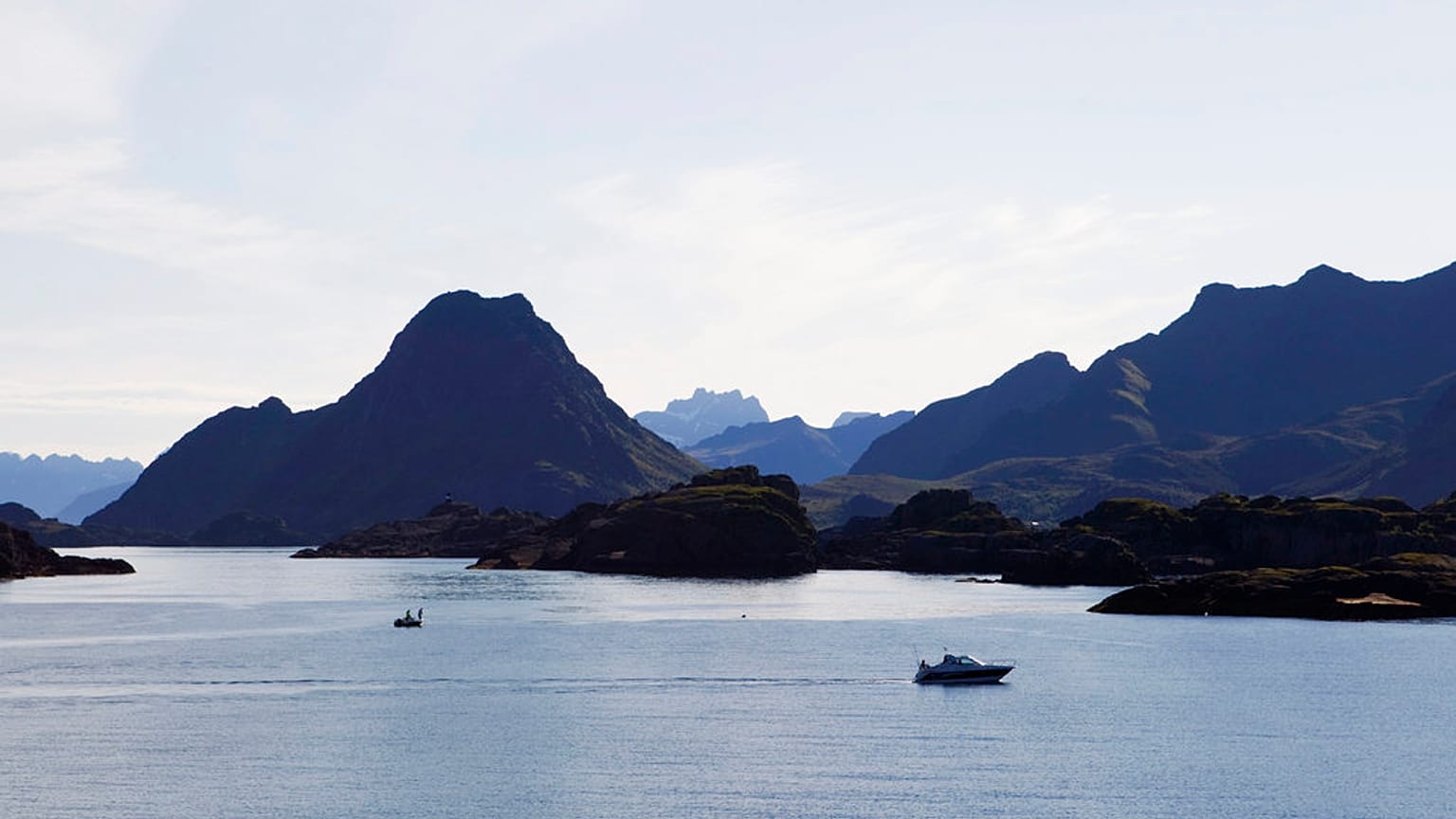 Vestfjorden a Lofoten szigetcsoportnál
