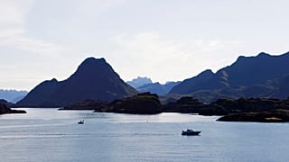 Vestfjorden a Lofoten szigetcsoportnál
