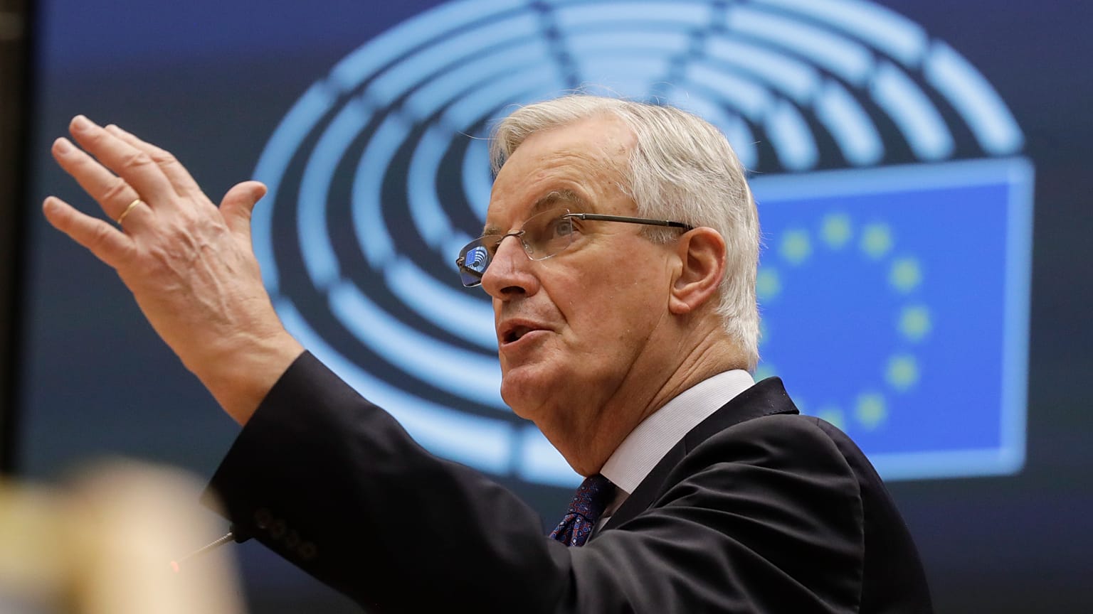 Ο επικεφαλής διαπραγματευτής της ΕΕ για το Brexit Μισέλ Μπαρνιέ
