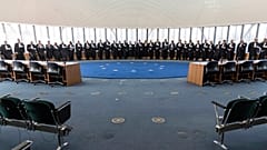 قضات دیوان حقوق بشر اروپا/ آرشیو