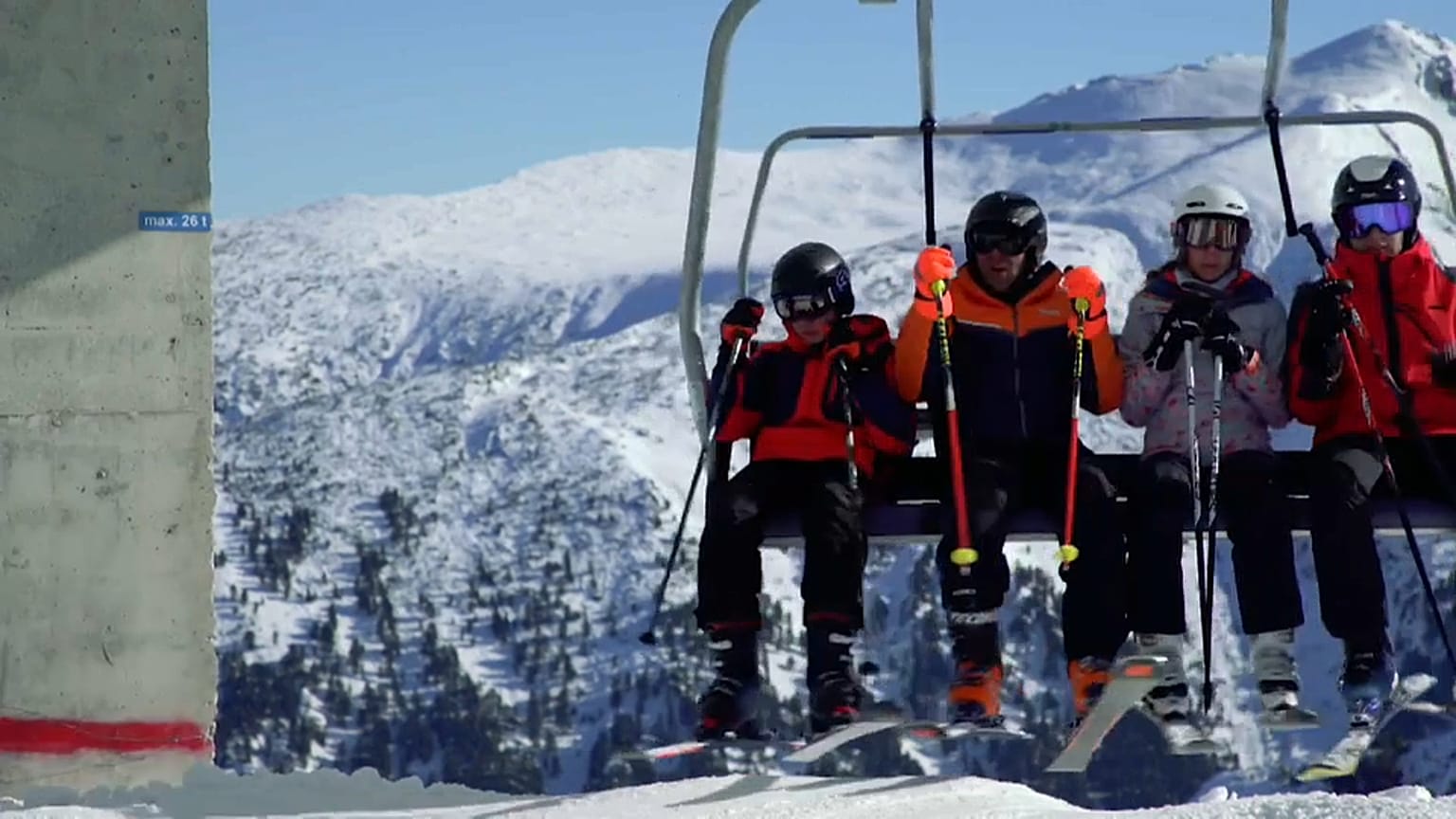 Skifahrer