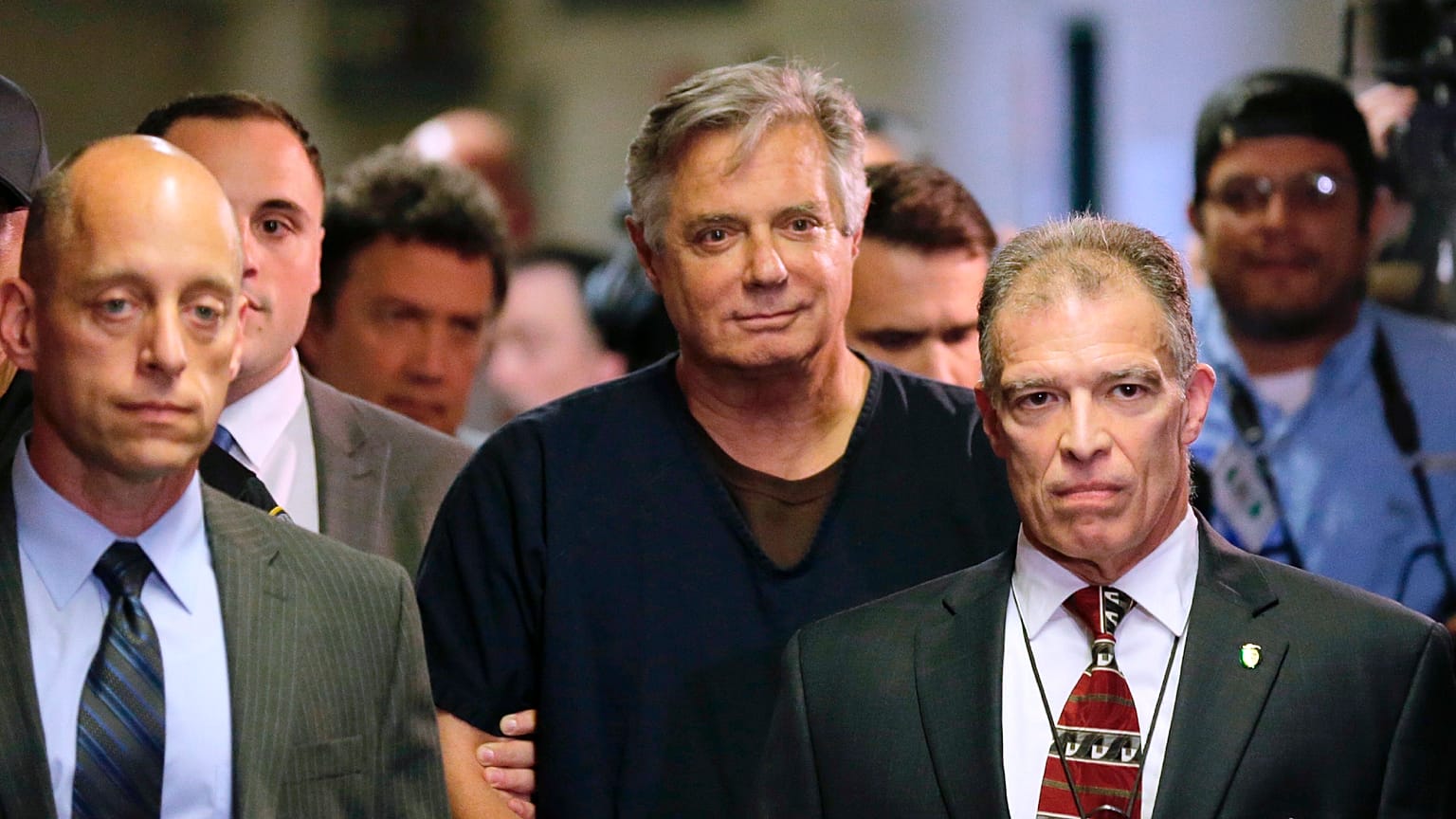 FILE - Paul Manafort arrives in court, Thursday, June 27, 2019 in New York.