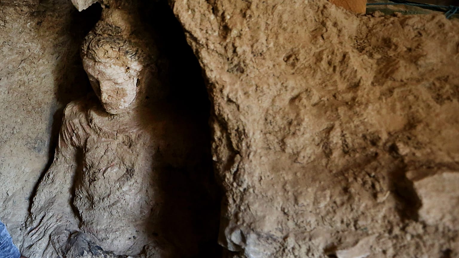 Afganistan'ın başkenti Kabil'in 40 km güneybatısında yer alan Mes Aynak Vadisi'nde keşfedilen bir Buda heykeli