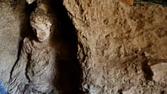 Afganistan'ın başkenti Kabil'in 40 km güneybatısında yer alan Mes Aynak Vadisi'nde keşfedilen bir Buda heykeli