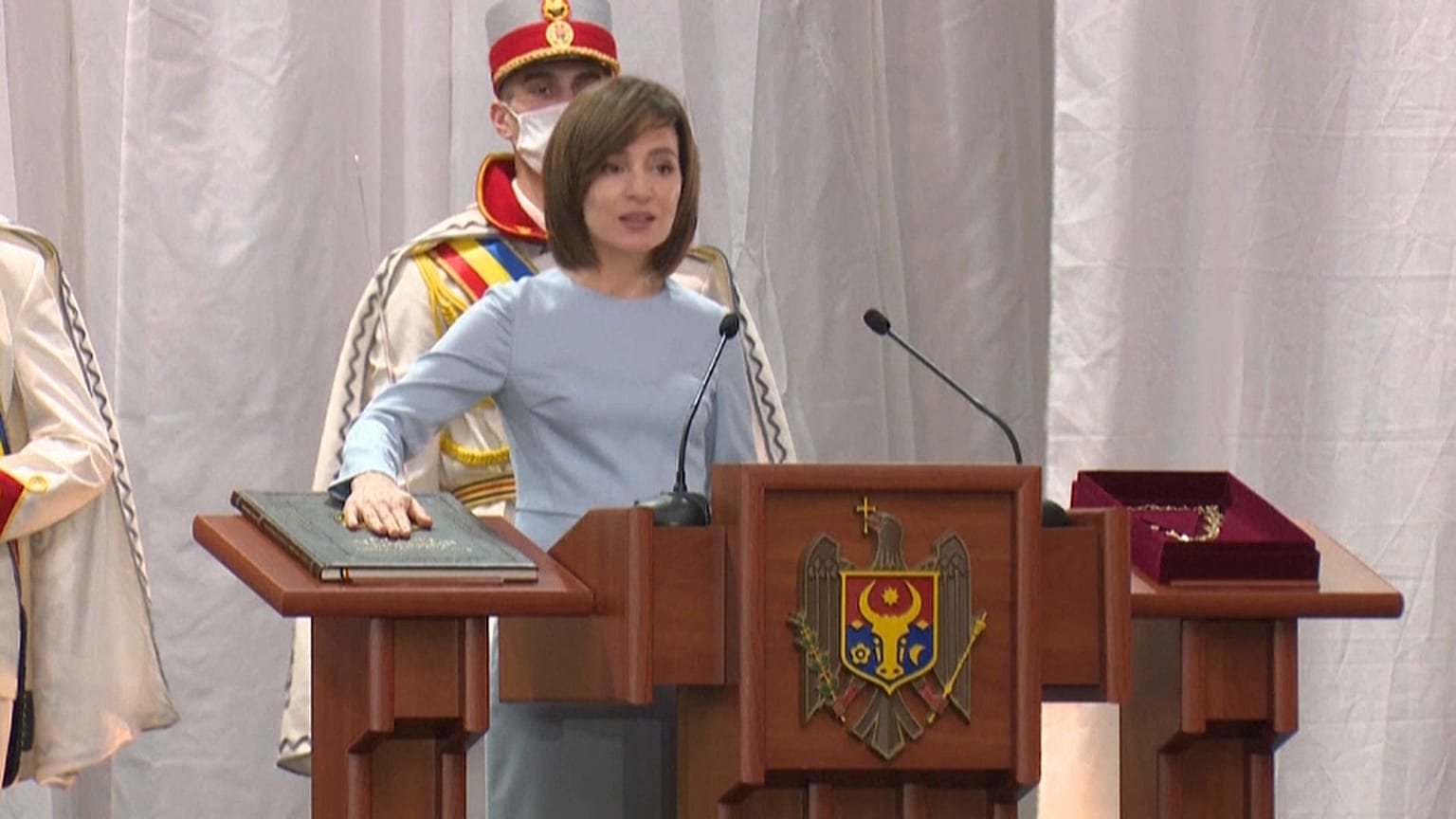 Maia Sandu, nouvelle présidente de la Moldavie