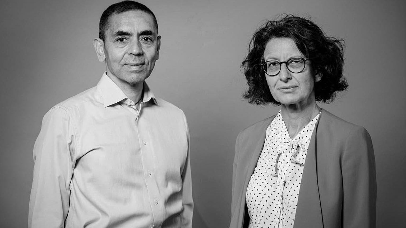 Covid-19 aşısını geliştiren Alman BioNTech firmasının Türk asıllı kurucu ortakları Dr. Uğur Şahin ve Dr. Özlem Türeci