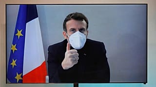 Fransa Cumhurbaşkanı Emmanuel Macron