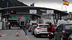 Frontera entre España y Gibraltar 
