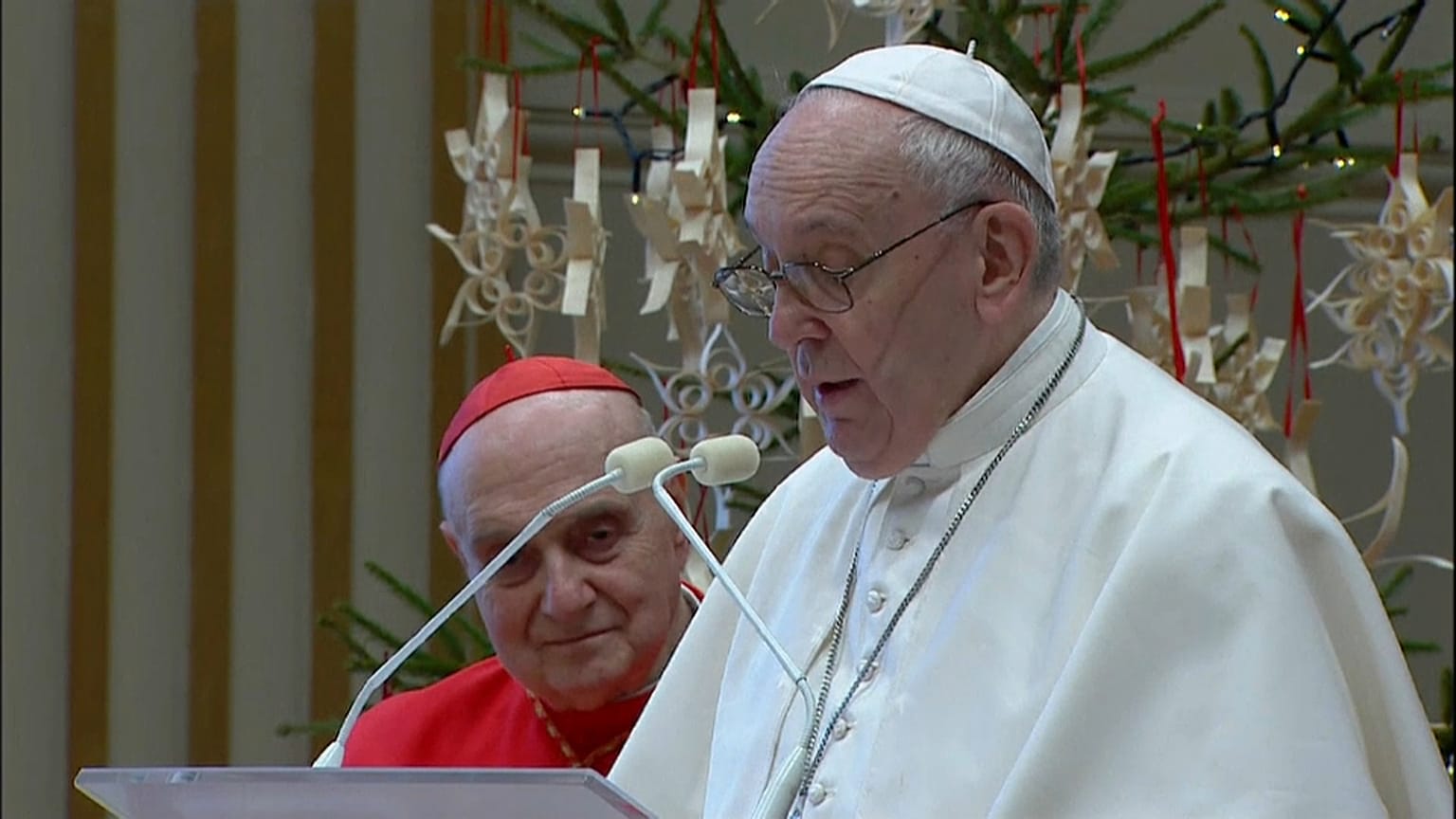 Le pape François plaide pour des "vaccins accessibles à tous"