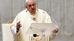 El papa Francisco. 