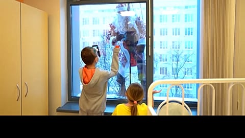 Väterchen Frost klopft ans Fenster