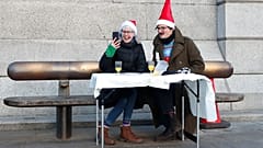 Frühstück in London im Lockdown an Weihnachten