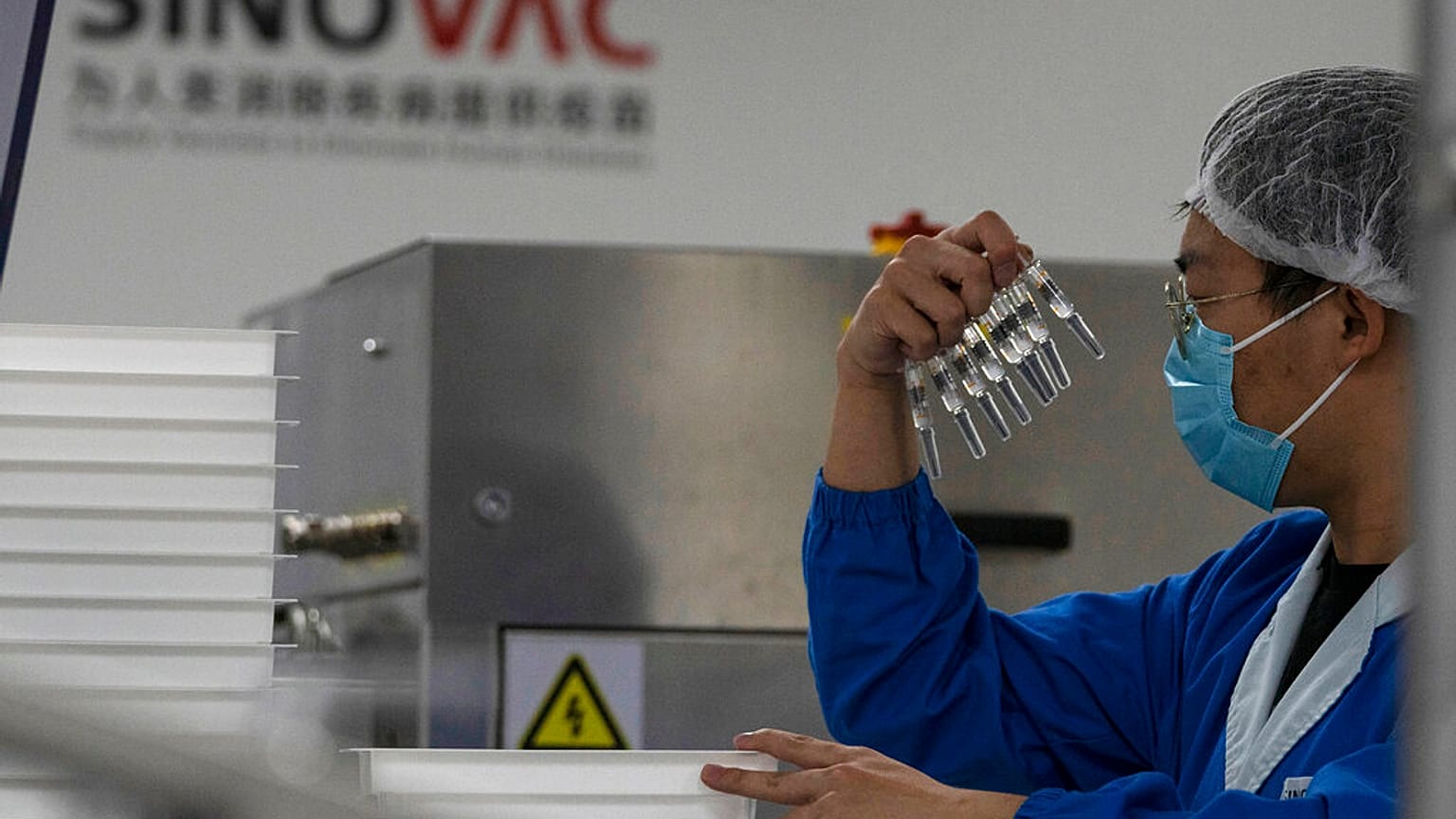 Sinovac'ın ürettiği CoronaVac aşısı