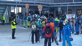 Des skieurs en Autriche
