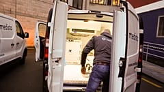A reported logistical problem at the Belgian factory has delayed delivery of the vaccine by a day
