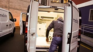 A reported logistical problem at the Belgian factory has delayed delivery of the vaccine by a day