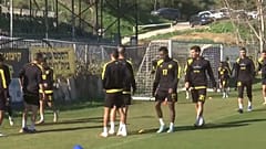 Mannschaftstraining von Beitar Jerusalem
