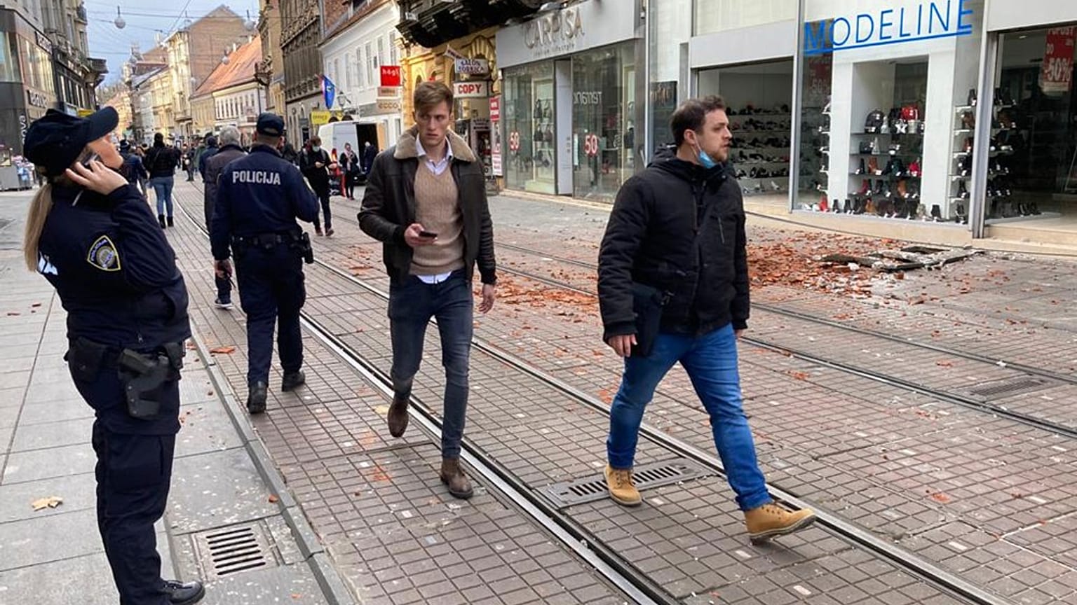 Новое землетрясение в Хорватии