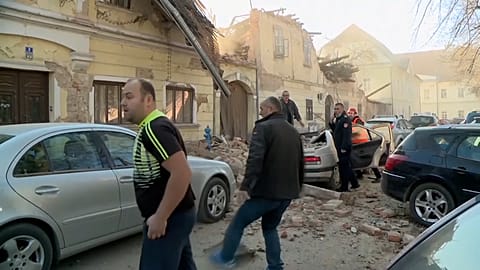 Petrinja: Erdbeben sorgt für erhebliche Schäden