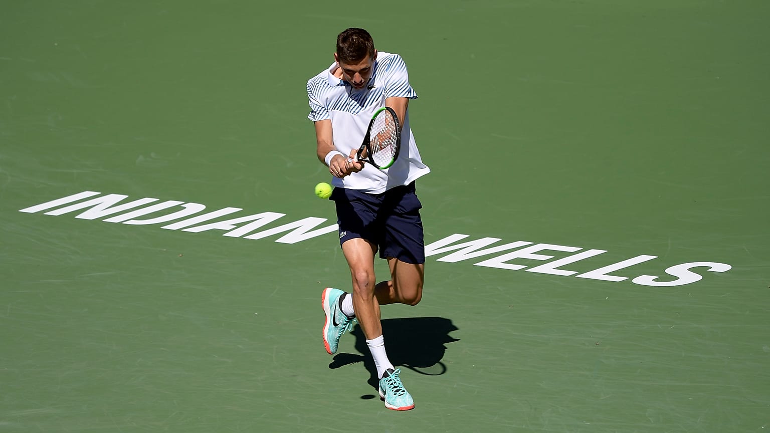 Spielszene in Indian Wells