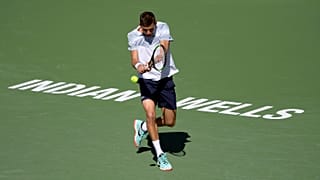 Spielszene in Indian Wells