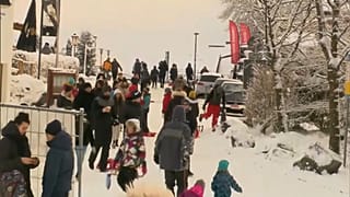 Tagesausflügler in Winterberg