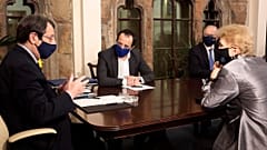 Φωτό αρχείου από προηγούμενη επίσκεψη της κ. Λουτ στην Κύπρο