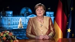 Angela Merkel bei ihrer voraussichtlich letzten Neujahrsansprache
