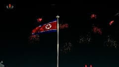 Mit Feuerwerk und Show: Nordkorea begrüßt 2021