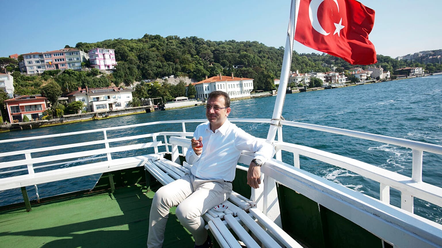 İstanbul Büyükşehir Belediye Başkanı Ekrem İmamoğlu 