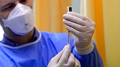 FILE: preparations for vaccination at the Southern Pest Central Hospital in Budapest, Hungary, Dec. 26, 2020.