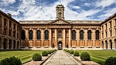 İngiltere'deki Oxford Üniversitesi kampüsü.