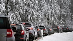 Staus auf dem Weg nach Winterberg