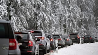 Staus auf dem Weg nach Winterberg