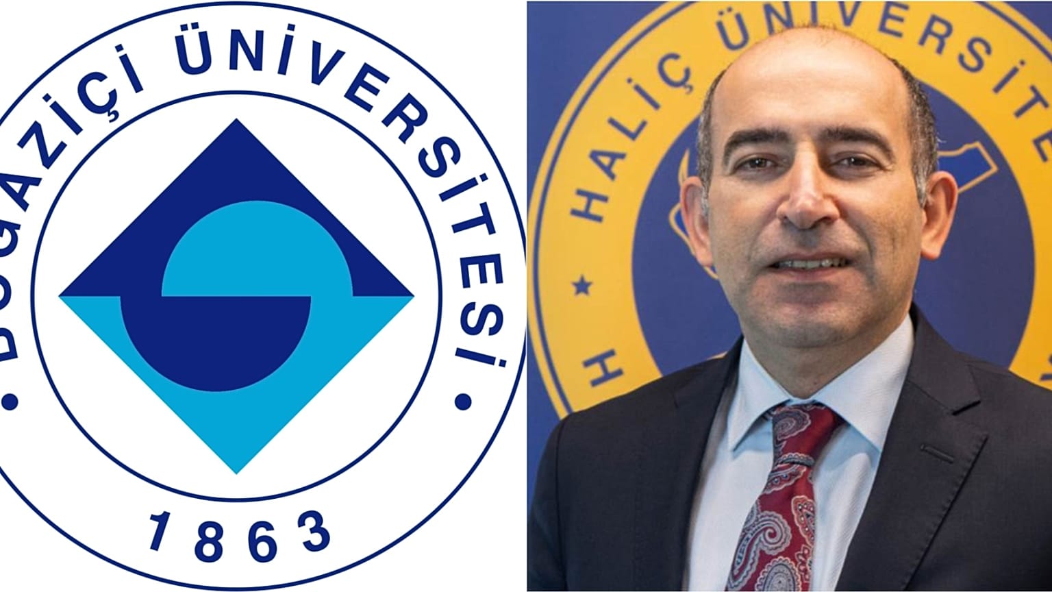 Boğaziçi Üniversitesi logosu/Prof. Dr Melih Bulu