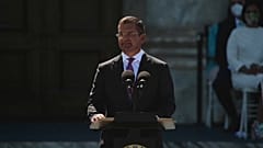 Pedro Pierluisi, durante su jura de cargo como gobernador de Puerto Rico