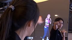 "Умное" зеркало для занятий спортом