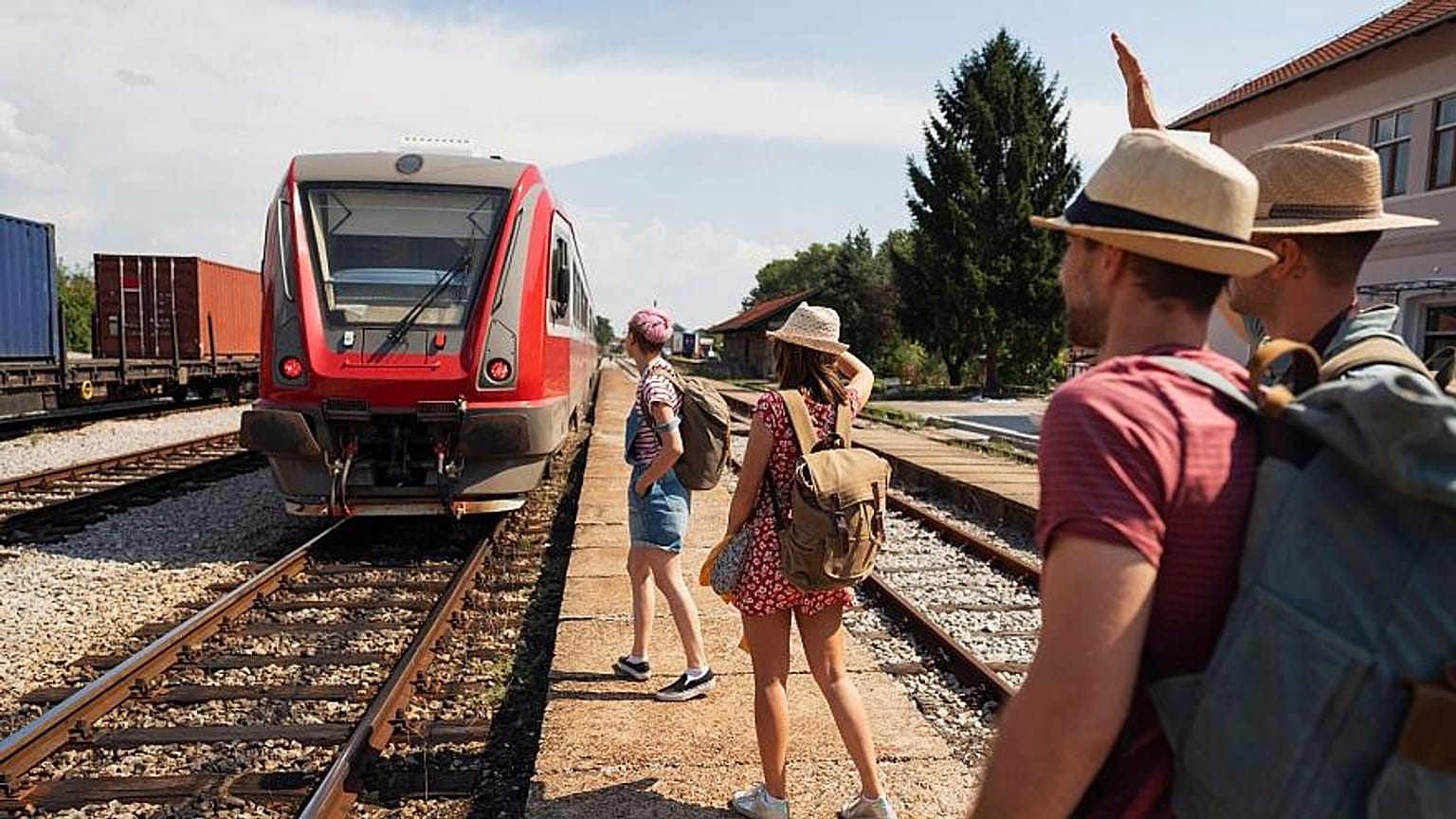 Reisen mit dem Zug