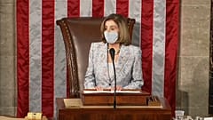Nancy Pelosi, presidenta de la Cámara de Representantes de EE.UU.