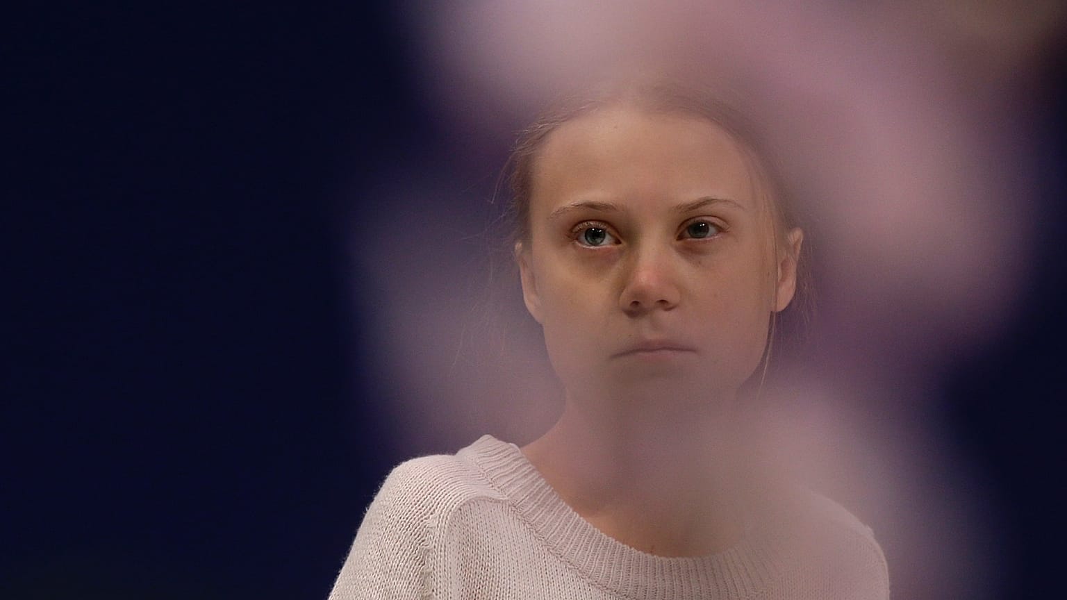 Greta Thunberg a madridi klímacsúcson, 2019 decemberében
