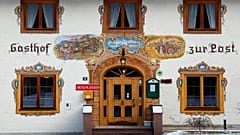 Bezárt fogadó az ausztriai Hinterrissben 2020. december 3-án