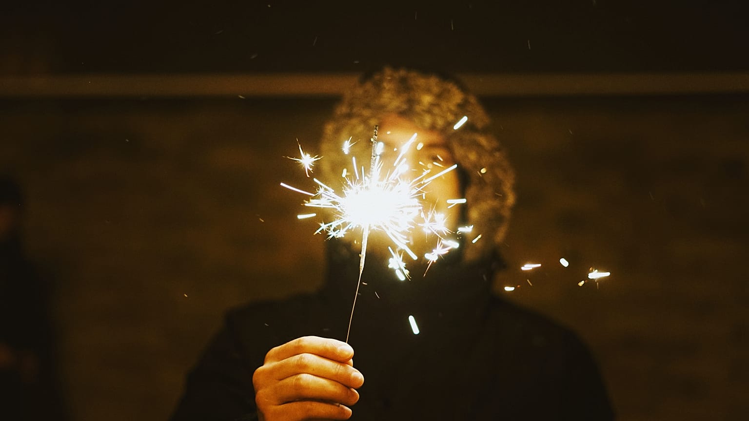 Sternchenfeuer an Silvester