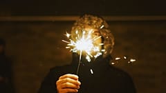 Sternchenfeuer an Silvester