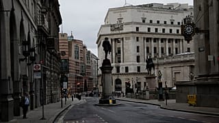 The City of London on the first morning of England entering a third national lockdown.